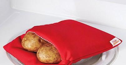 Картофен експрес (2 части) - микровълнови торби за печене на картофи (видео)