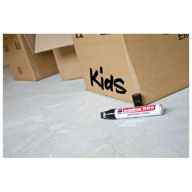MARKER PERMANENTNI 5-16MM EDDING 850 CRNI
