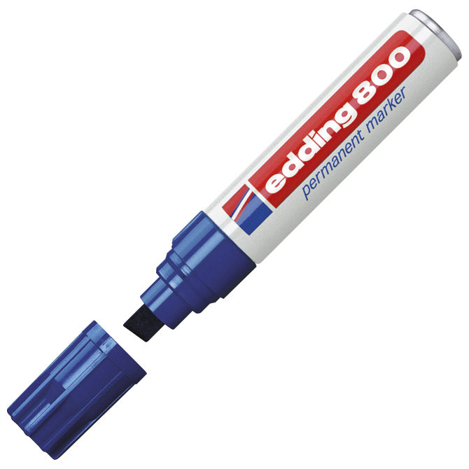 Marker permanentni 4-12mm edding 800 plavi