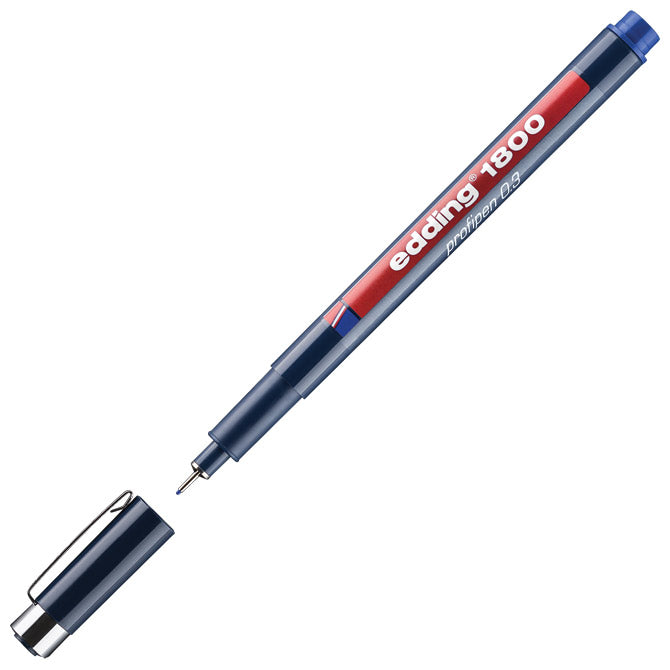 FLOMASTER ZA TEHNIČKO CRTANJE PROFIPEN 0,3MM EDDING 1800 PLAVI