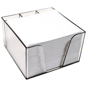 BLOK KOCKA PVC 10X8,5X6CM S PAPIROM BIJELIM ELISA