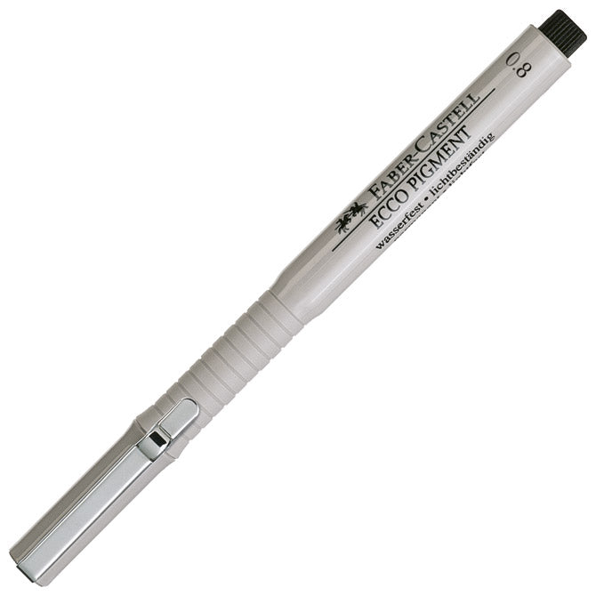 FLOMASTER ZA TEHNIČKO CRTANJE 0,8MM ECCO PIGMENT FABER CASTELL 166899 CRNI