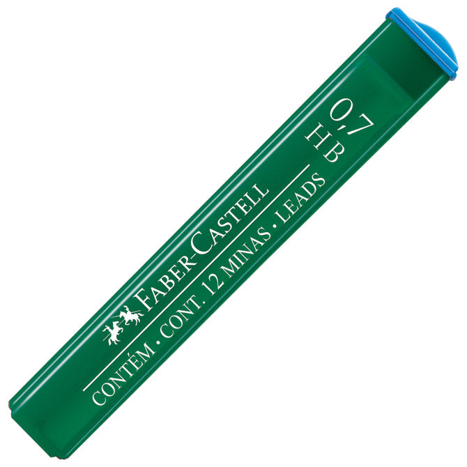 MINE 0,7MM HB POLYMER 1TUBA FABER CASTELL 9127