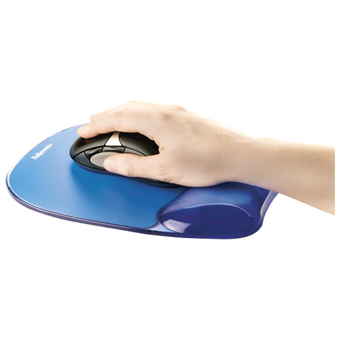 PODLOGA ZA MIŠA ERGONOMSKA-GEL FELLOWES 9114120 PLAVA PROMO