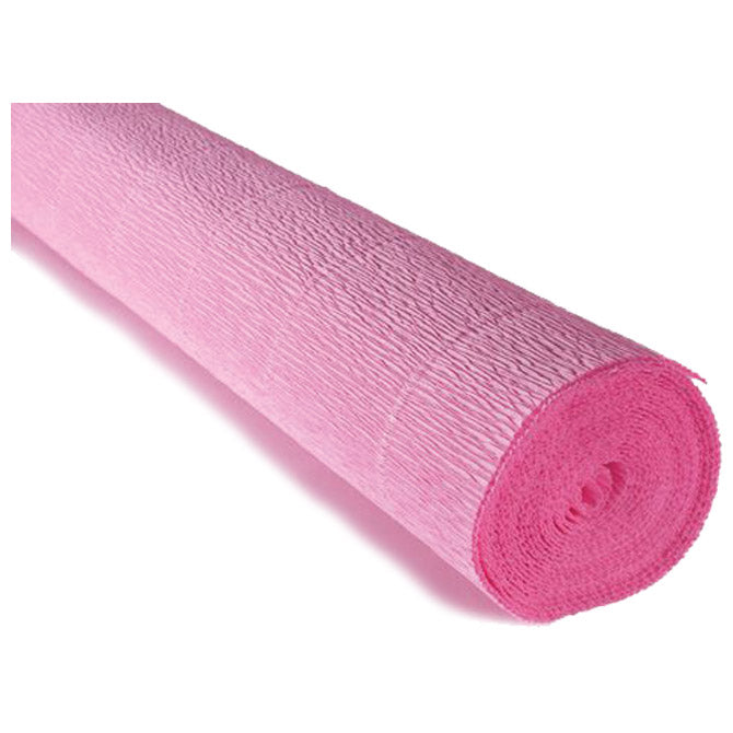 Papir krep 180g 50x250cm cartotecnica rossi 554 roza
