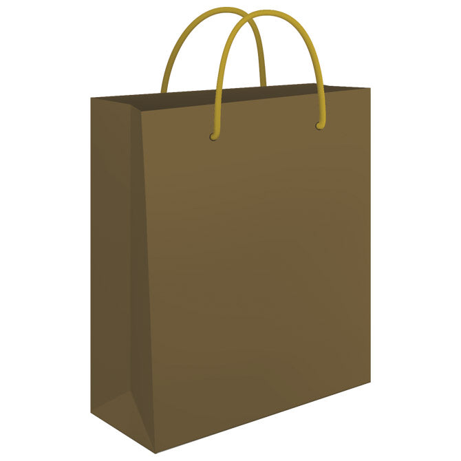 Vrećice ukrasne 24x39x9cm sjajna plastifikacija fornax zlatne