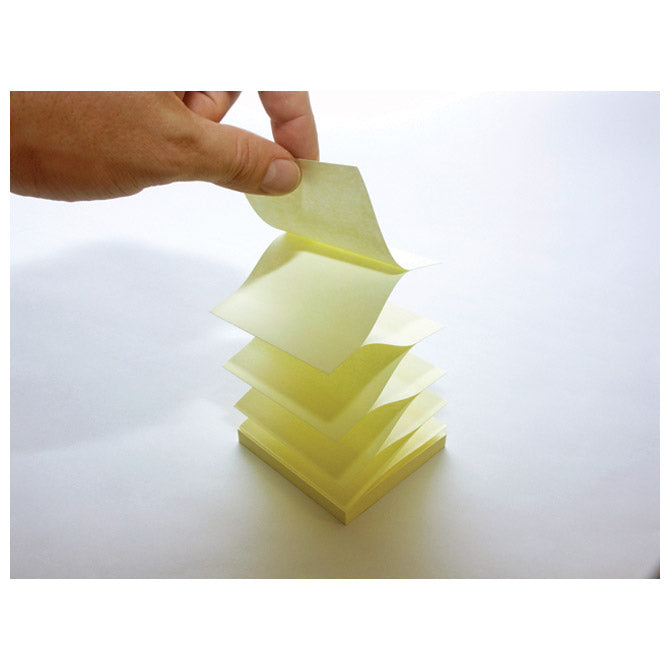 SAMOLEPILNI BLOK "Z" 75X75MM 100L GLOBAL NOTES 5644-01 RUMENI