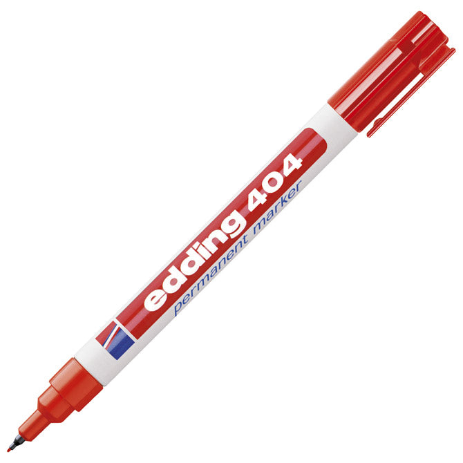 MARKER PERMANENTNI 0,75MM EDDING 404 CRVENI
