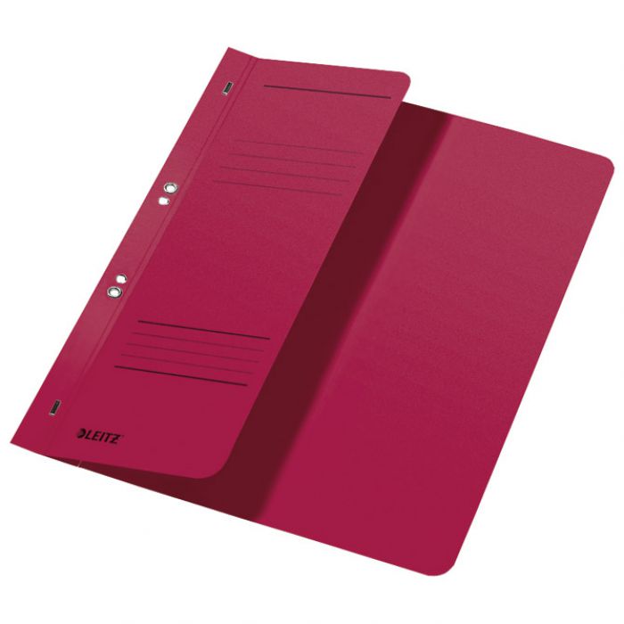 Fascikl-polufascikl karton s mehanikom A4 F7 Leitz 37400025 crveni