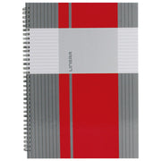 KOLEGIJSKI BLOK A5 ČRTE 80L MAT PLUS LAK LINEARNI MARKER 2-65