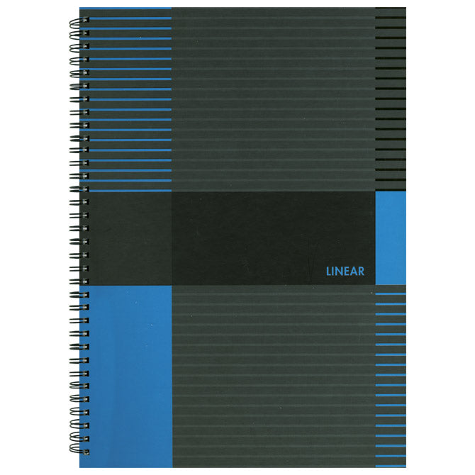 KOLEGIJSKI BLOK A5 ČRTE 80L MAT PLUS LAK LINEARNI MARKER 2-65