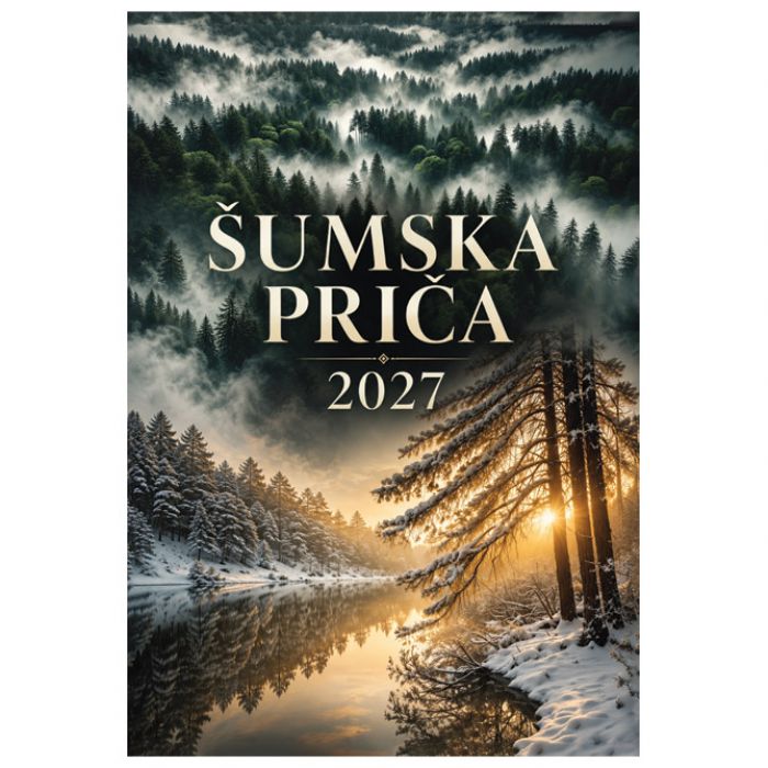 KALENDAR "ŠUMSKA PRIČA 2027" 13L, SPIRALA