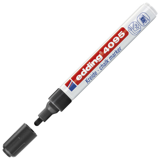 MARKER KREDA ZA STEKLO 2-3MM EDDING 4095 ČRNA