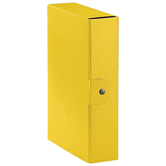 MAPA S GUMBOM HRBAT- 80MM A4 EUROBOX ESSELTE C2809/390328090 ŽUTA