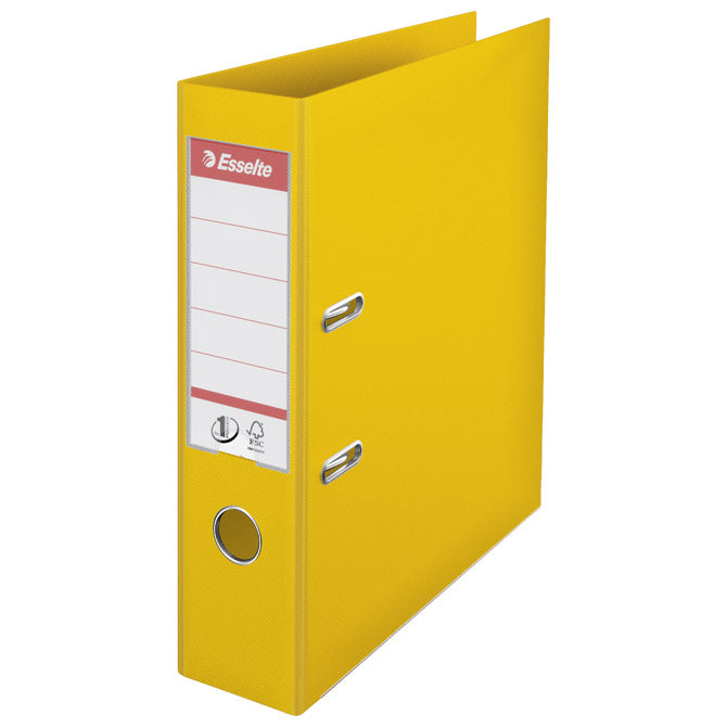 REGISTRATOR A4 ŠIROKI SAMOSTOJEČI ESSELTE 811310 RUMENA