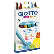 Flomaster školski   6boja giotto maxi fila 453000
