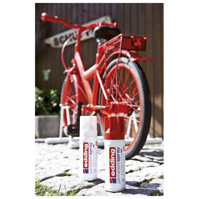 BOJA AKRILNA U SPREJU 200ML PERMANENTNA EDDING 5200902 MAT CRVENA