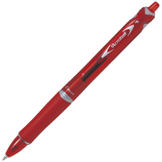 Kemični svinčnik acroball begreen pilot bab-15f-bg-r rdeča