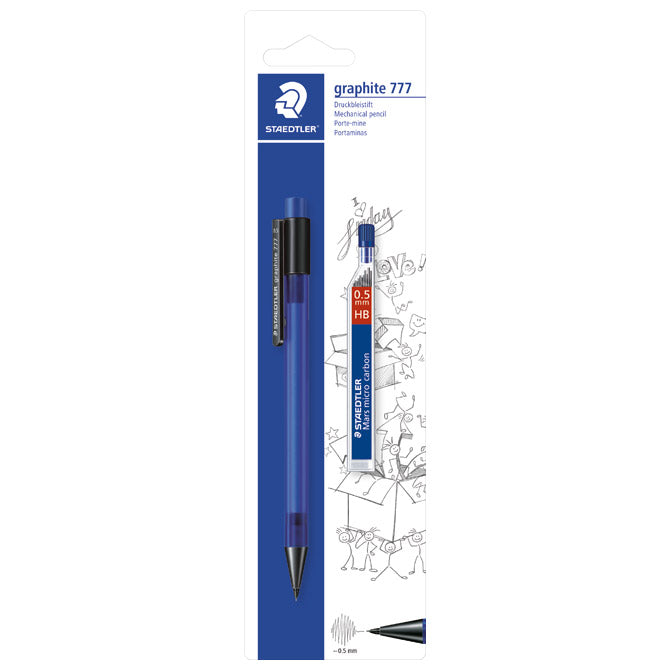 OLOVKA TEHNIČKA 0,5 MM GRAPHITE PLUS MINA STAEDTLER 7775BK25DA BLISTER