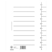 PREGRADA KARTONSKA A4 250G DONAU 8610001-09 BIJELA