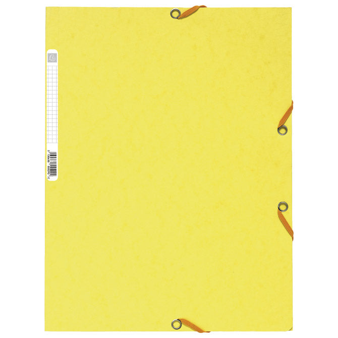MAPA Z ELASTIKO CHARTREUSE A4 EXACOMPTA 55529E LIMON RUMENA
