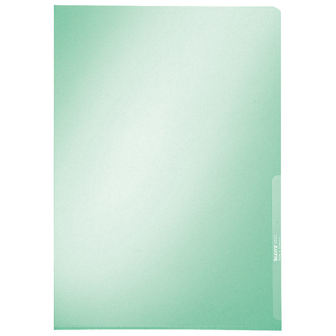 FASCIKEL "L" 150MY PVC A4 LEITZ 41000255 ZELENI
