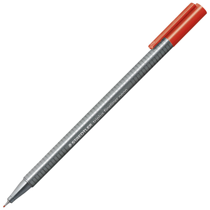 FLOMASTER FINELINER 0,3MM TRIPLUS STAEDTLER 334-201 NEON CRVENI