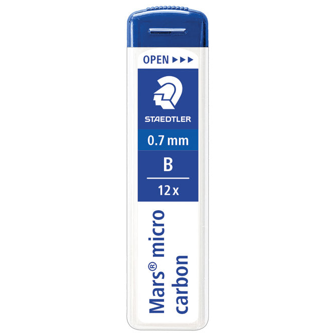 MINE 0,7MM B 1TUBA MARS MICRO CARBON STAEDTLER 250 07-B