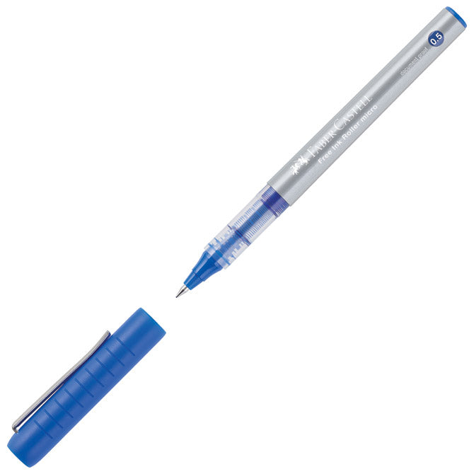 ROLER 0,2 MM MICRO (0,5 MM) FREE INK FABER-CASTELL 348501 PLAVI