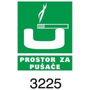NALJEPNICE "PROSTOR ZA KADILCE" SIMBOL 3225