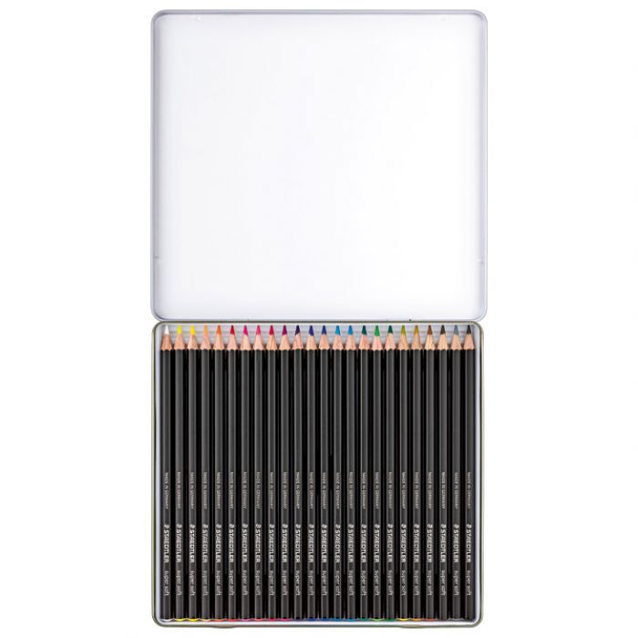 BOJE DRVENE  24BOJE METALNA KUTIJA SUPER SOFT DESIGN JOURNEY STAEDTLER 149C M24 * DO ISTEKA ZALIHA