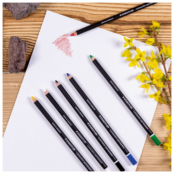 OLOVKA SPECIJALNA PERMANENTNA GLASOCHROM DESIGN JOURNEY PK6 STAEDTLER 10820BK6-C SORTIRANO BLISTER
