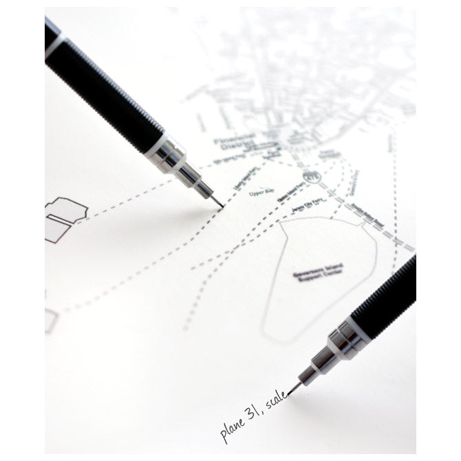 OLOVKA TEHNIČKA 0,7 MM GRIP PROTTI PENAC MP0107-SB-20 CRNA/PLAVA