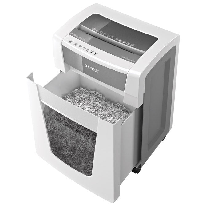 UNIŠTAVAČ DOKUMENTACIJE  15 LISTOVA MICROCUT IQ PRO LEITZ 80050000 BIJELO/SIVI