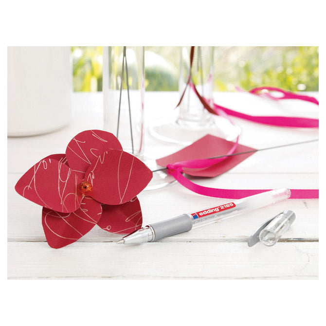 ROLER GEL 0,7 MM EDDING 2185 BIJELI