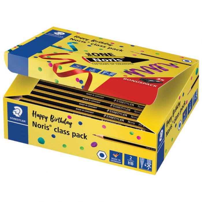 OLOVKA GRAFITNA HB NORIS ANNIVERSARY PK144 PLUS ŠILJILO PK3 GRATIS STAEDTLER 120 C144P1