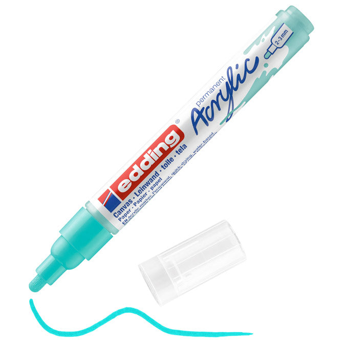 Marker akrilni 2-3mm edding 5100934 turkizen