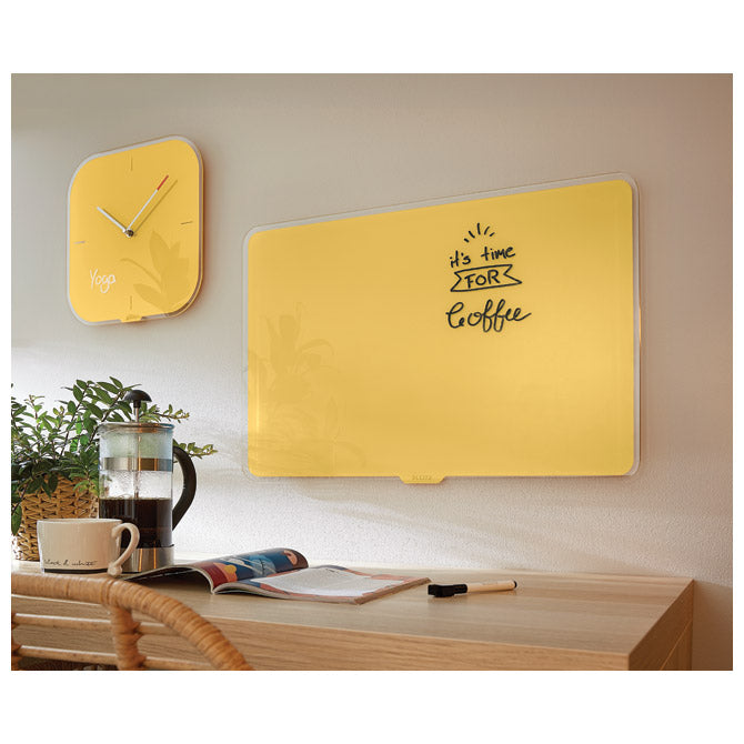 PLOČA MAGNETNA  60X40CM STAKLENA COSY LEITZ 70420019 ŽUTA