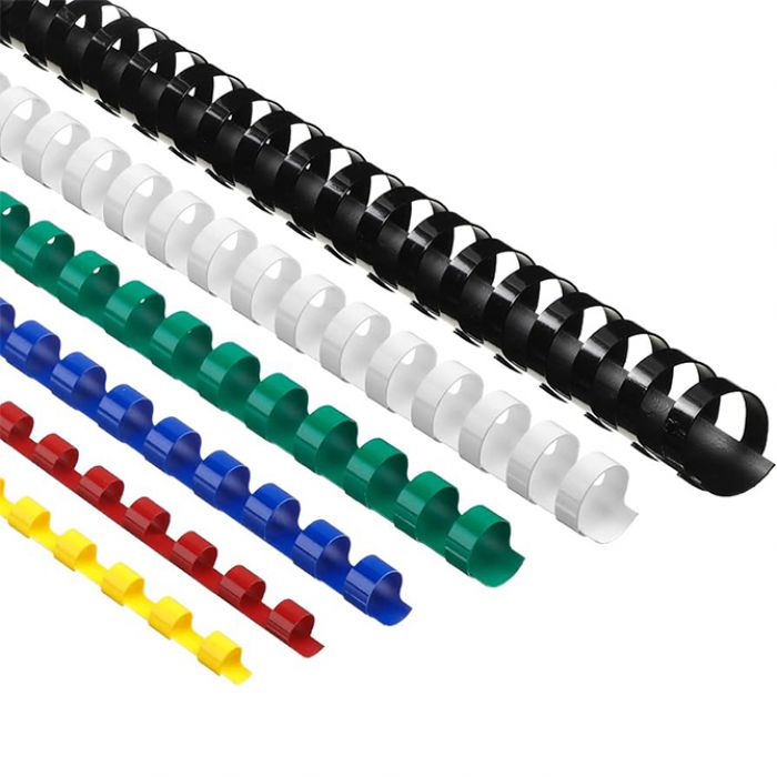 SPIRALA PLASTIČNA FI-28 MM PK50 GBC.4028183 BIJELA