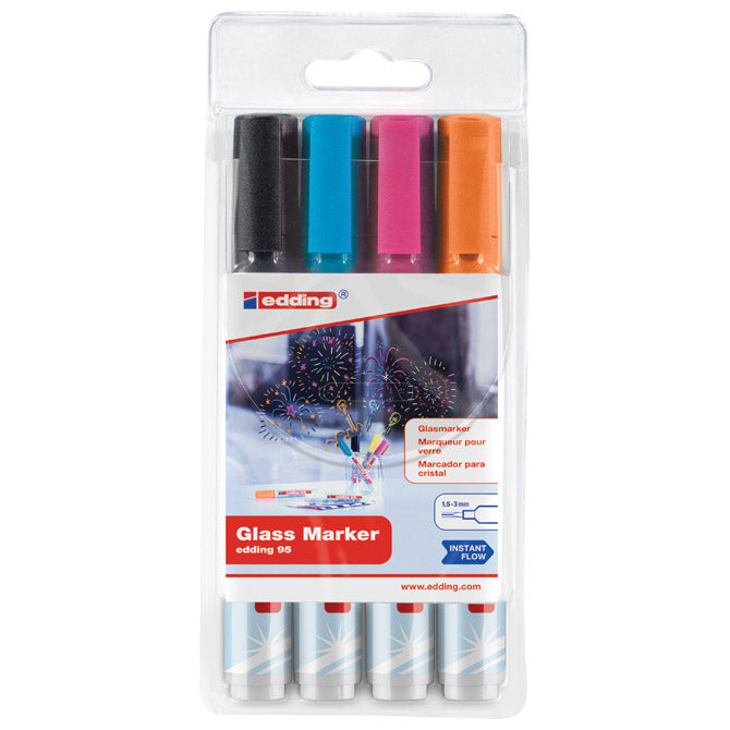 Marker za staklo 1,5-3mm edding 95/4 blister