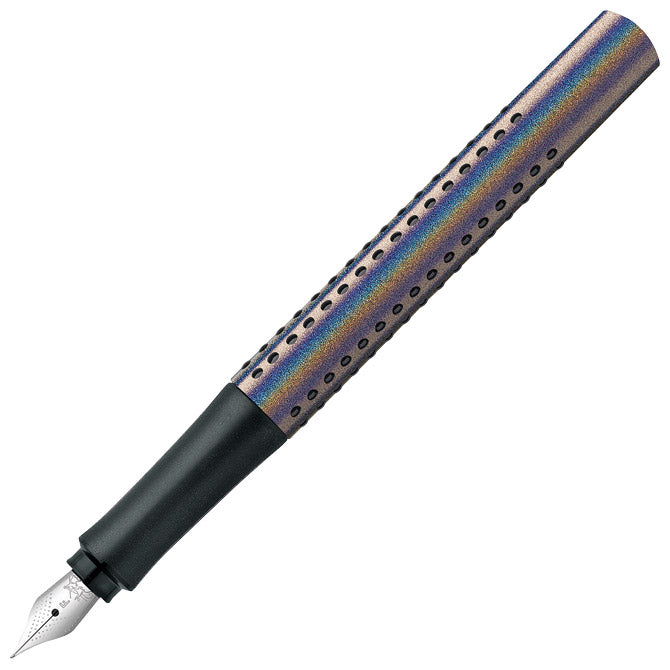 NALIVPERO GRIP 2011 (F) GLAM FABER CASTELL 140843 BISERNO SREBRNA