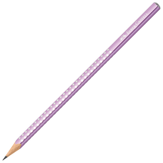 SVINČNIK GRAFITNI B SPARKLE FABER CASTELL 118263 METALIK LILA