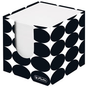 BLOK KOCKA KARTON 9X9X9CM S PAPIROM BIJELI JUST BLACK HERLITZ 50040100