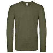 MAJICA DUGI RUKAVI B&C #E150 LSL MASLINASTO ZELENA 3XL * DO ISTEKA ZALIHA
