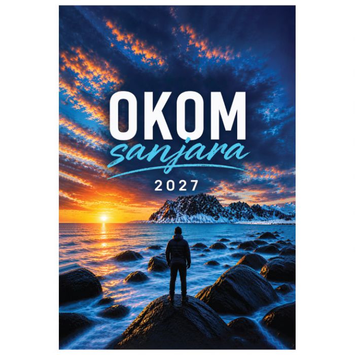 KALENDAR "OKOM SANJARA 2027" 13 LISTOVA, SPIRALA