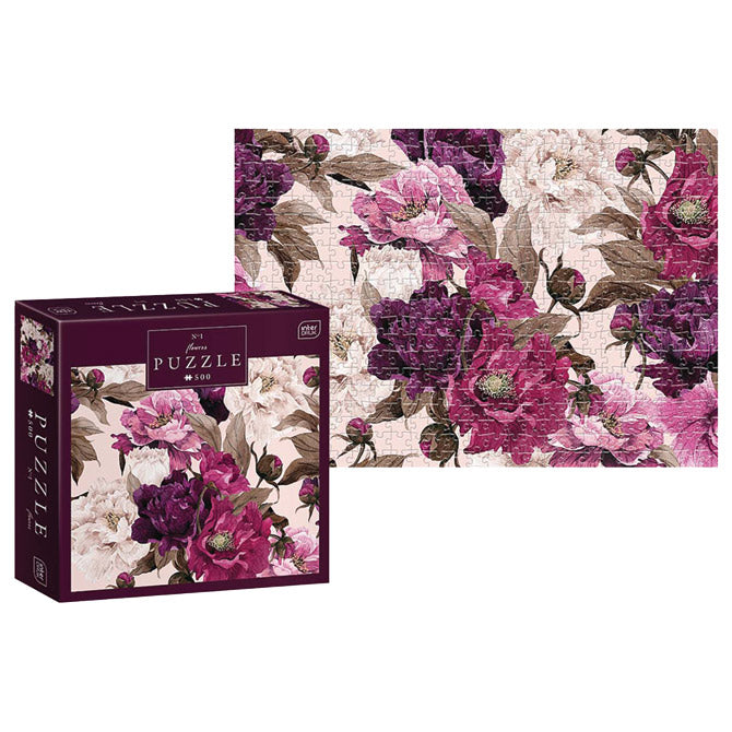 PUZZLE 500 KOM FLOWERS 1 INTERDRUK