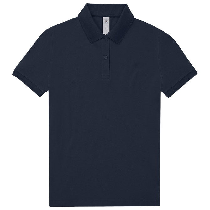 MAJICA KRATKI RUKAVI B&C MYPOLO180 WOMEN 180G TAMNO PLAVA XS