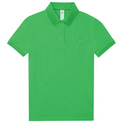 MAJICA KRATKI RUKAVI B&C MYPOLO180 WOMEN 180G SVIJETLO ZELENA XL