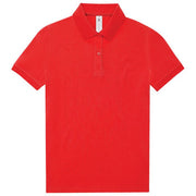 MAJICA KRATKI RUKAVI B&C MYPOLO180 WOMEN 180G CRVENA S