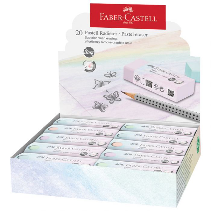 GUMICA PASTEL DUST-FREE FABER CASTELL 187392 SORTIRANO